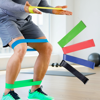  Dây kháng lực cho Yoga tập luyện: Squat, giãn vai và mở hông tại nhà gym