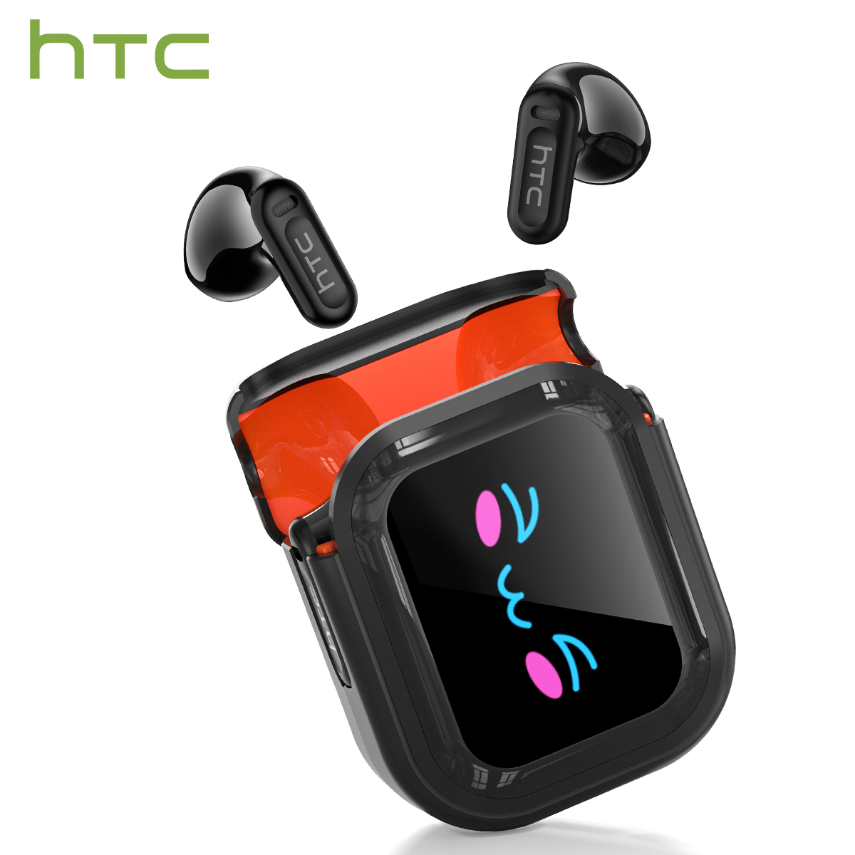 Tai nghe HTC NE20 Tai nghe LCD Dịch thuật AI không dây Tai nghe màn hình cảm ứng ANC HiFi Âm thanh n