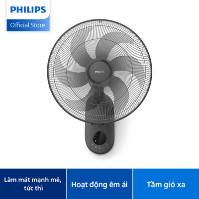 Quạt Treo Tường Philips CX1050/11 |Luồng khí mạnh 3100 M3/H- Hàng Chính Hãng