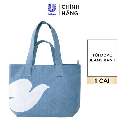 [PC gift] Túi đa năng Jean dove xanh