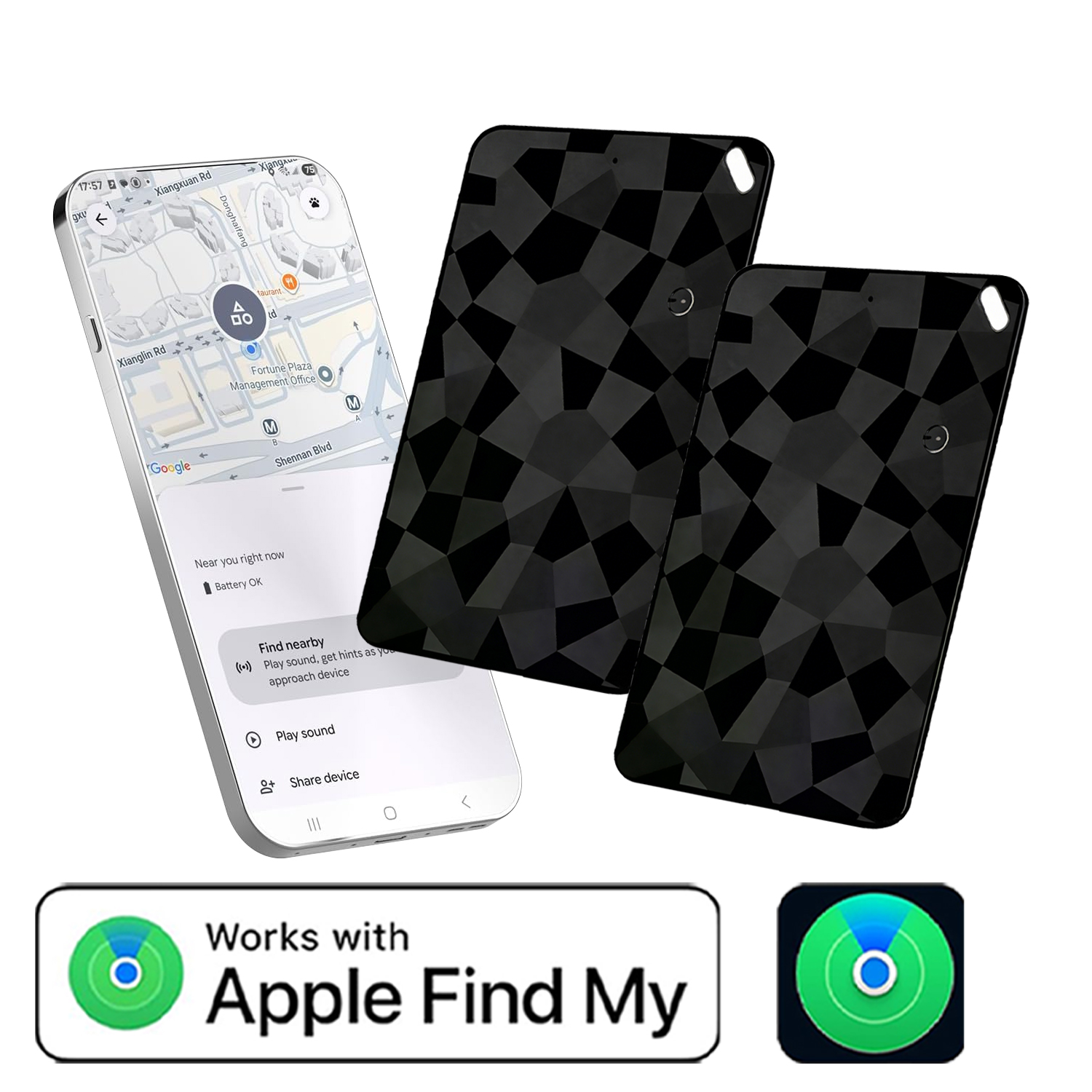 Tai Nghe Bluetooth Không Dây Tai Nghe Tai Nghe Tai Nghe Ví Thông Minh Theo Dõi Thẻ Finder IP68 Chống
