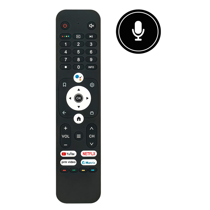 Điều khiển từ xa siêu rõ nét Android thông minh cho tivi Hisense HTR-U31, điều khiển từ xa chính hãn
