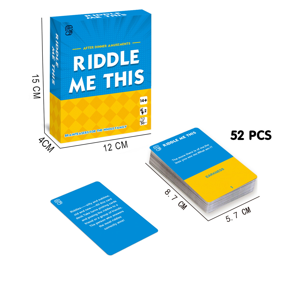 RIDDLE ME THIS - Trò chơi Câu Đố Gia Đình Sau Bữa Tối | 14+ Câu Đố Vui Tiệc