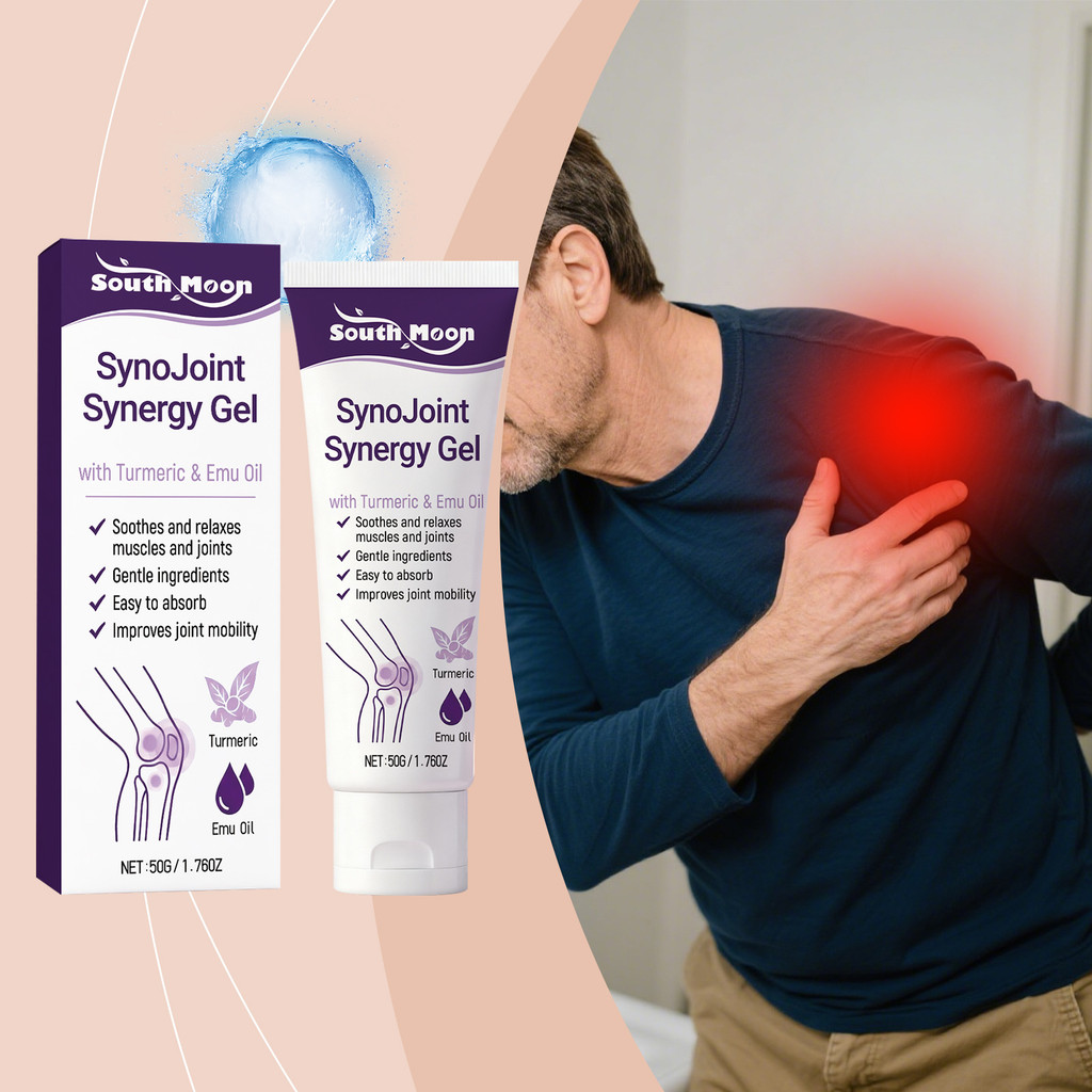 Gel chăm sóc khớp 50g chứa Nghệ, Arnica & Dầu đà điểu giúp giảm đau nhanh chóng