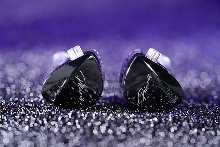 CCA Polaris tai nghe kiểm âm in-ear HiFi IEM, tai nghe có dây hai driver dynamic, 4 công tắc chỉnh â