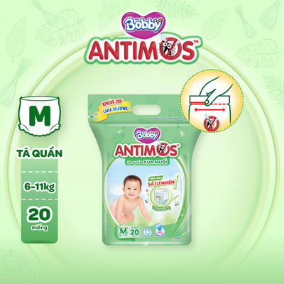 [MKB gift] Túi tã quần xua muỗi Bobby Antimos M20