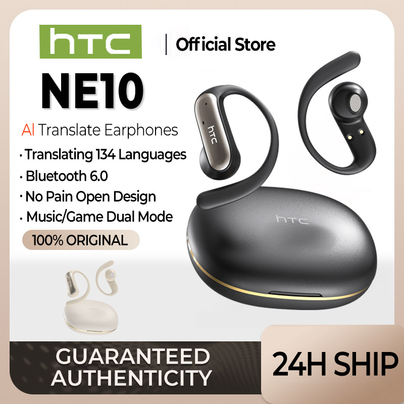 Tai nghe HTC NE52 AI Translation 360°ACS OWS Tai Nghe Bluetooth Tai Nghe Nhét Tai Gọi Khử Tiếng Ồn T