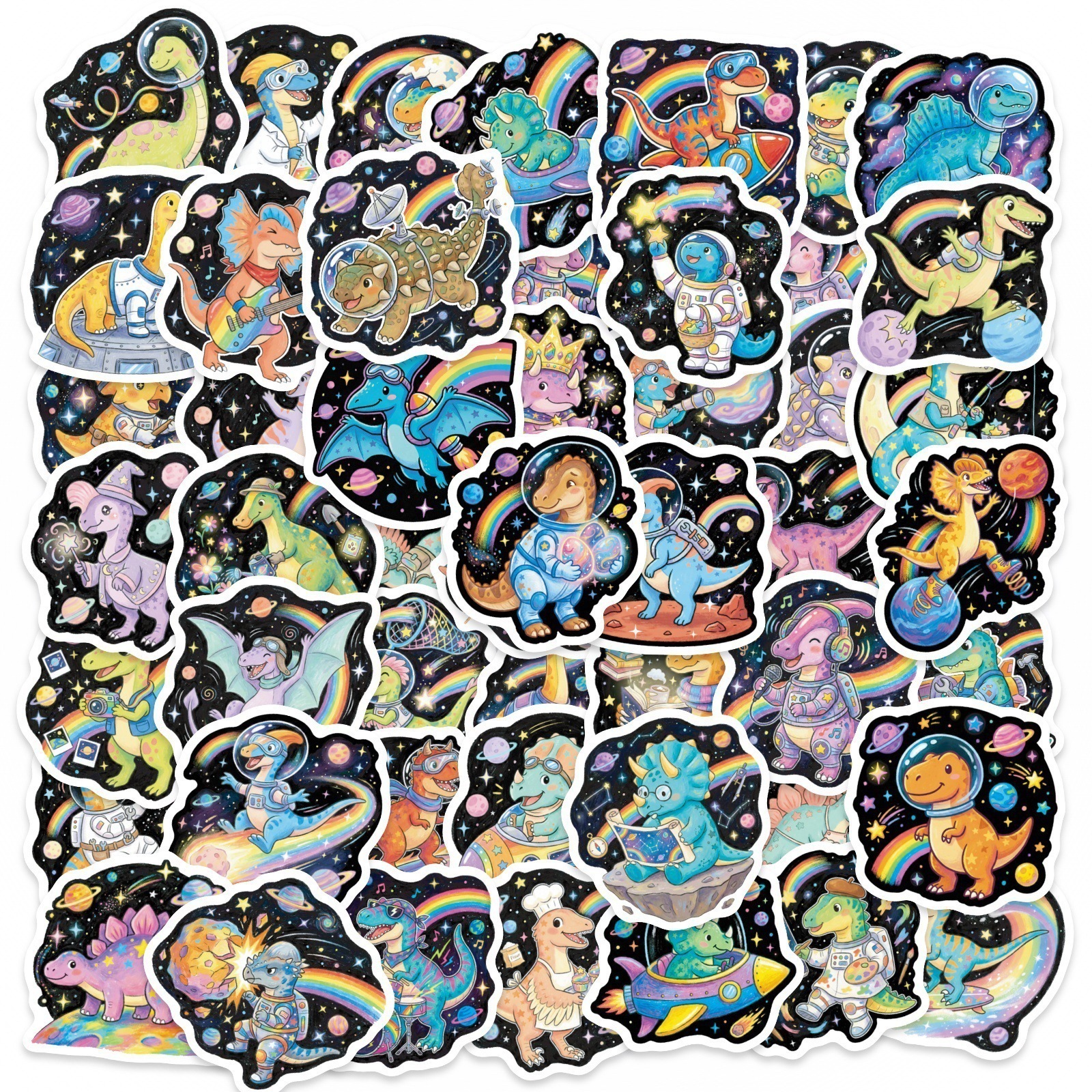 Nhãn dán dễ thương Nhãn dán khủng long không gian Nhãn dán động vật Nhãn dán chống nước Nhãn dán điệ