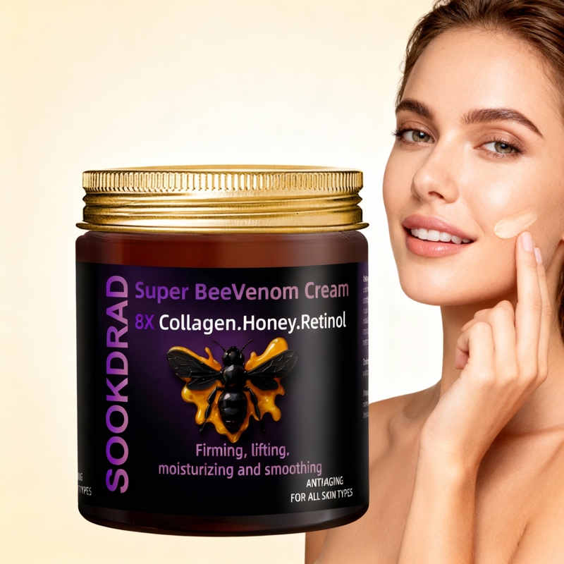 Kem Siêu Ong Đốt, 8X Collagen Mật Ong Retinol, căng mọng, toàn thân, dùng tại nhà, 100g, mọi loại da