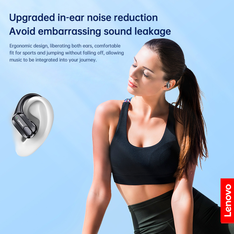  Tai nghe thể thao không dây Lenovo XT80, có micro, hiển thị pin LED, âm thanh nổi HiFi, Bluetooth 5.3, chống nước | BigBuy360 - bigbuy360.vn
