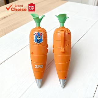 MINISO Judy 's Police Life Series Bút bi quay lại bằng giọng nói, Bút ghi âm mới lạ Model K1016, Văn phòng phẩm Disney được cấp phép chính thức