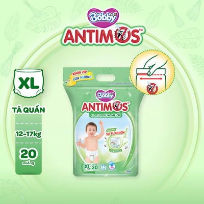 [MKB gift] Túi tã quần xua muỗi Bobby Antimos XL20