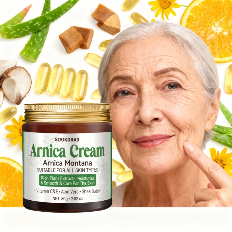 Kem Arnica Daily Care, Arnica, Vit Combo, Lô Hội, Bơ Hạt Mỡ, Mềm, Mịn, Mặt&Cơ Thể, Nhân Viên Văn Phò