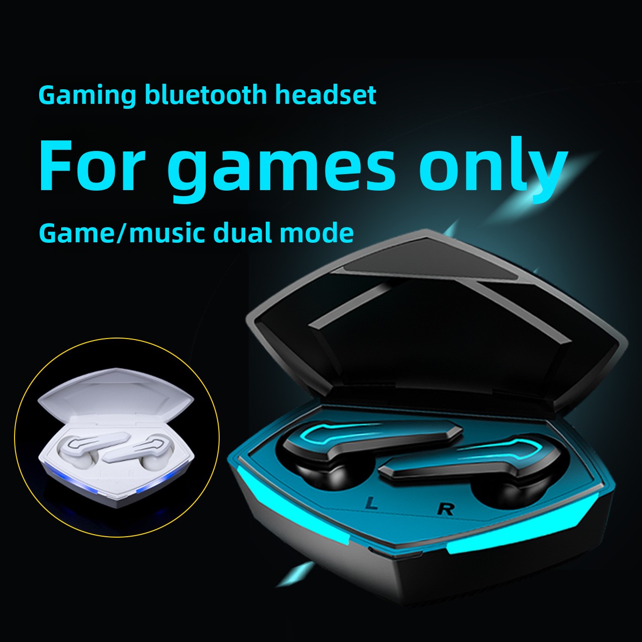 Tai nghe P30 Tai nghe Bluetooth không dây HD Khử tiếng ồn Tai nghe chơi game có thể gập lại nhẹ Âm t