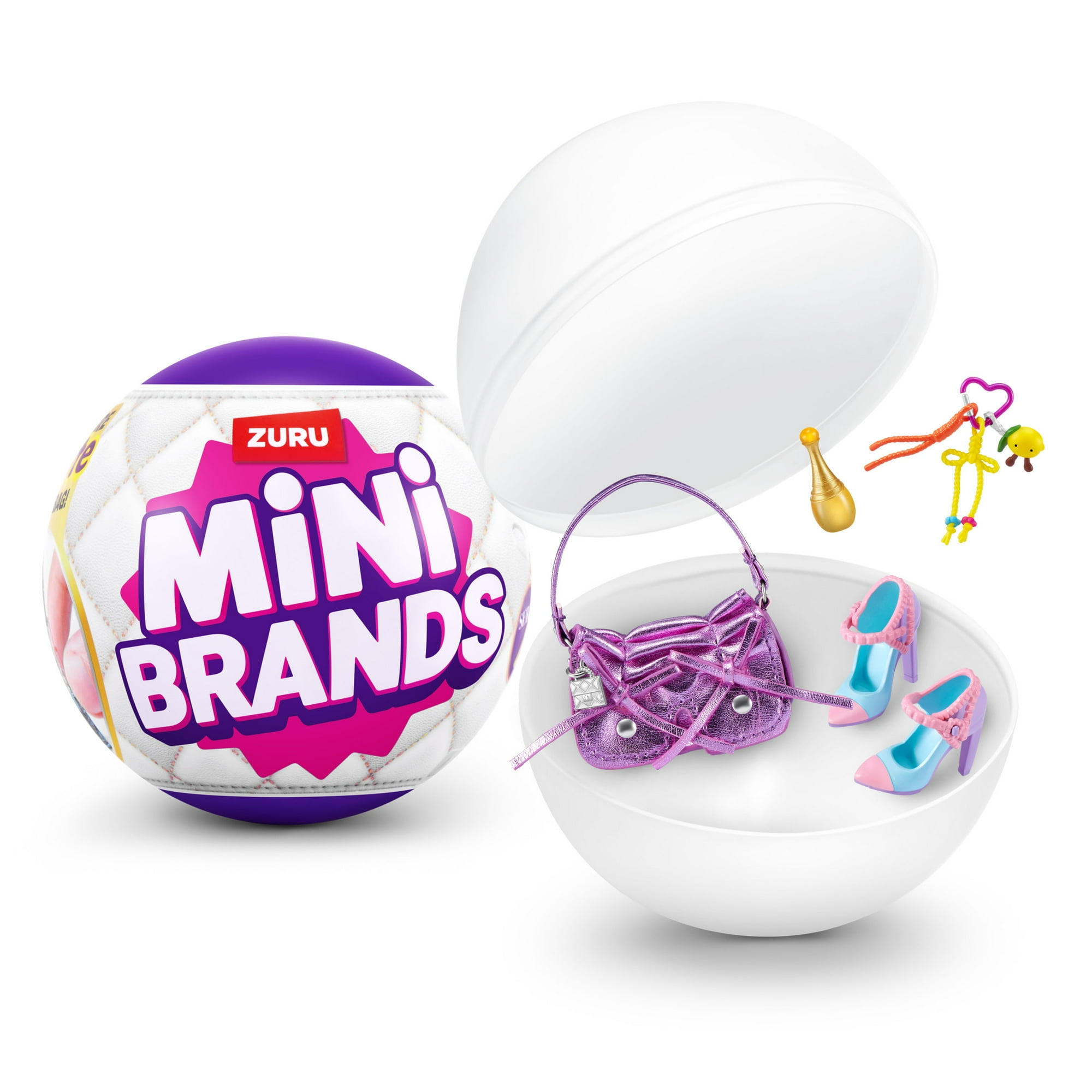 ZURU Mini Brands Đồ Chơi Mini Thương Hiệu Nổi Tiếng, Trứng Lật Đật Bí Ẩn Chính Hãng, Hộp Mù 1 Gói, S