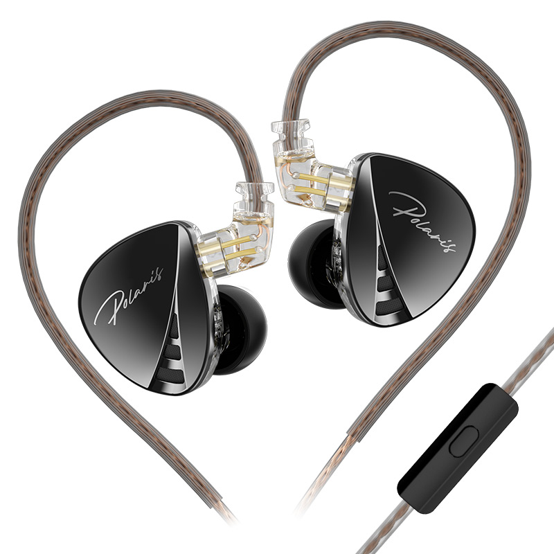 Tai nghe CCA Polaris IEMS In Ear Monitor, tai nghe có dây nhét tai với 2 driver động, 4 công tắc chỉ