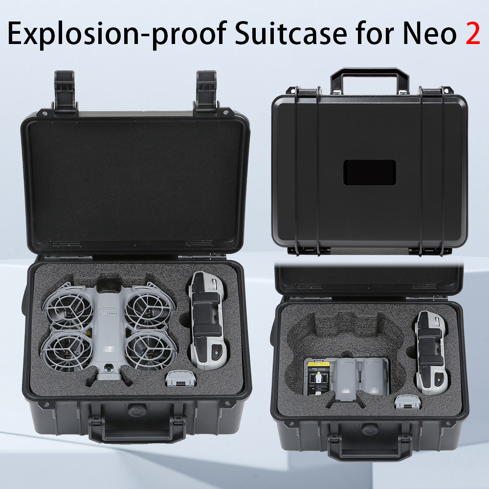 Vỏ đựng cao cấp cứng cho DJI Neo 2 Drone RC N3 Controller Goggles, túi phụ kiện