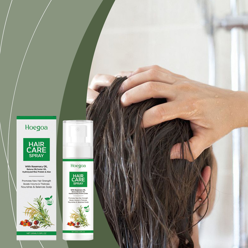 Xịt Dưỡng Tóc & Da Đầu Chuyên Nghiệp với Dầu Batana, Dầu Hải Ly & Protein Gạo