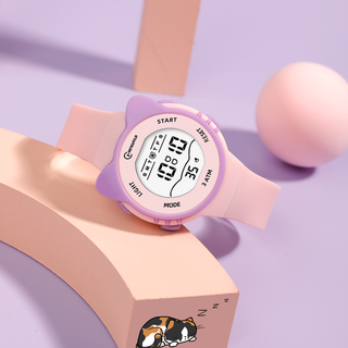 Đồng hồ điện tử học sinh dễ thương Mingrui Chronograph đa chức năng