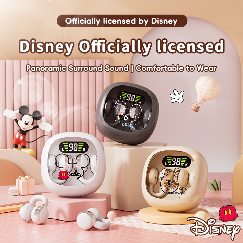 Disney X31 Tai Nghe Bluetooth Nguyên Bản; Tai Nghe Nhạc Thể Thao Mickey Dễ Thương, Chống Ồn, Pin Siê