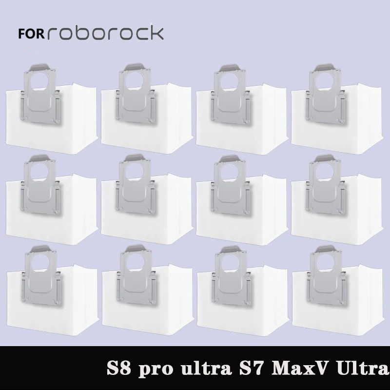 Phụ kiện túi đựng bụi cho Robot hút bụi Roborock S8 Pro Ultra, S7 Maxv Ultra, R Q7 Max+, Q8 Max Plus