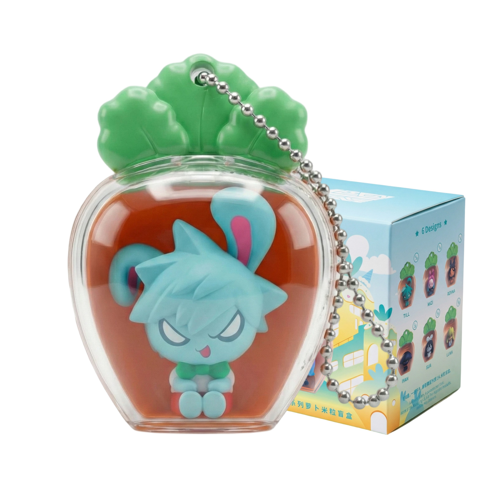 Alien Stage Rabbit Series Blind Box Carrot Keychain Mô hình Mini, Túi bí ẩn Anime ALNST Chính thức