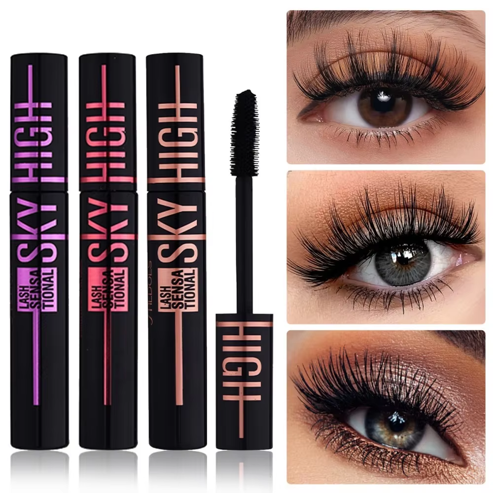 Mascara Lông Mi Đen Sivanna Sivanna Chống Nước, Dụng Cụ Trang Điểm Cho Nữ