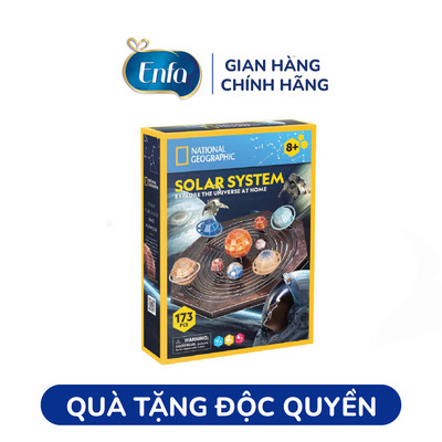 [Quà tặng không bán] Mô hình hệ mặt trời chuyển động NAT GEO