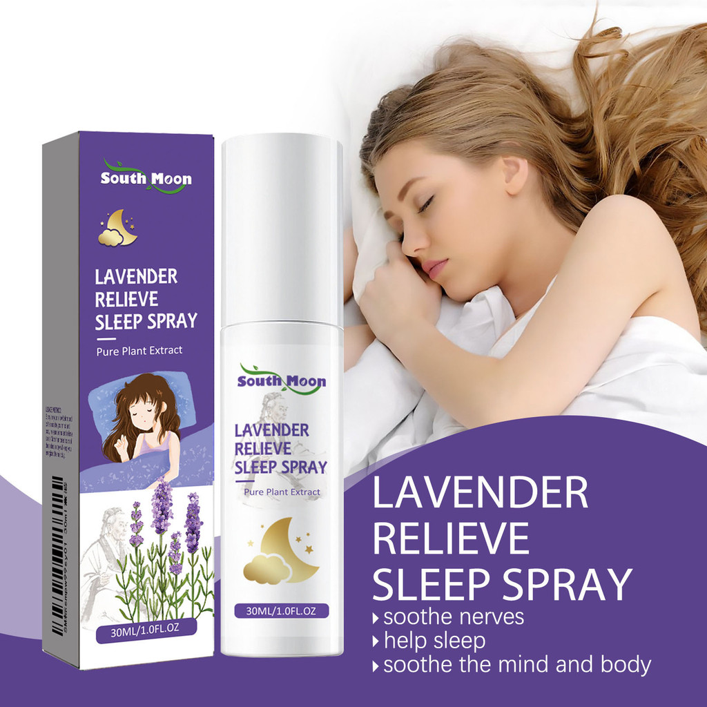 Xịt Ngủ Lavender với Quả Mọng - Tăng Cường Melatonin Tự Nhiên Cho Giấc Ngủ Ngon Hơn