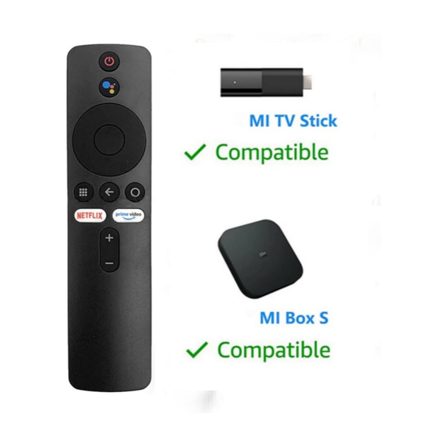 Điều khiển từ xa mới cho tivi thông minh Xiaomi 4X Android và đầu phát MI Box 4K