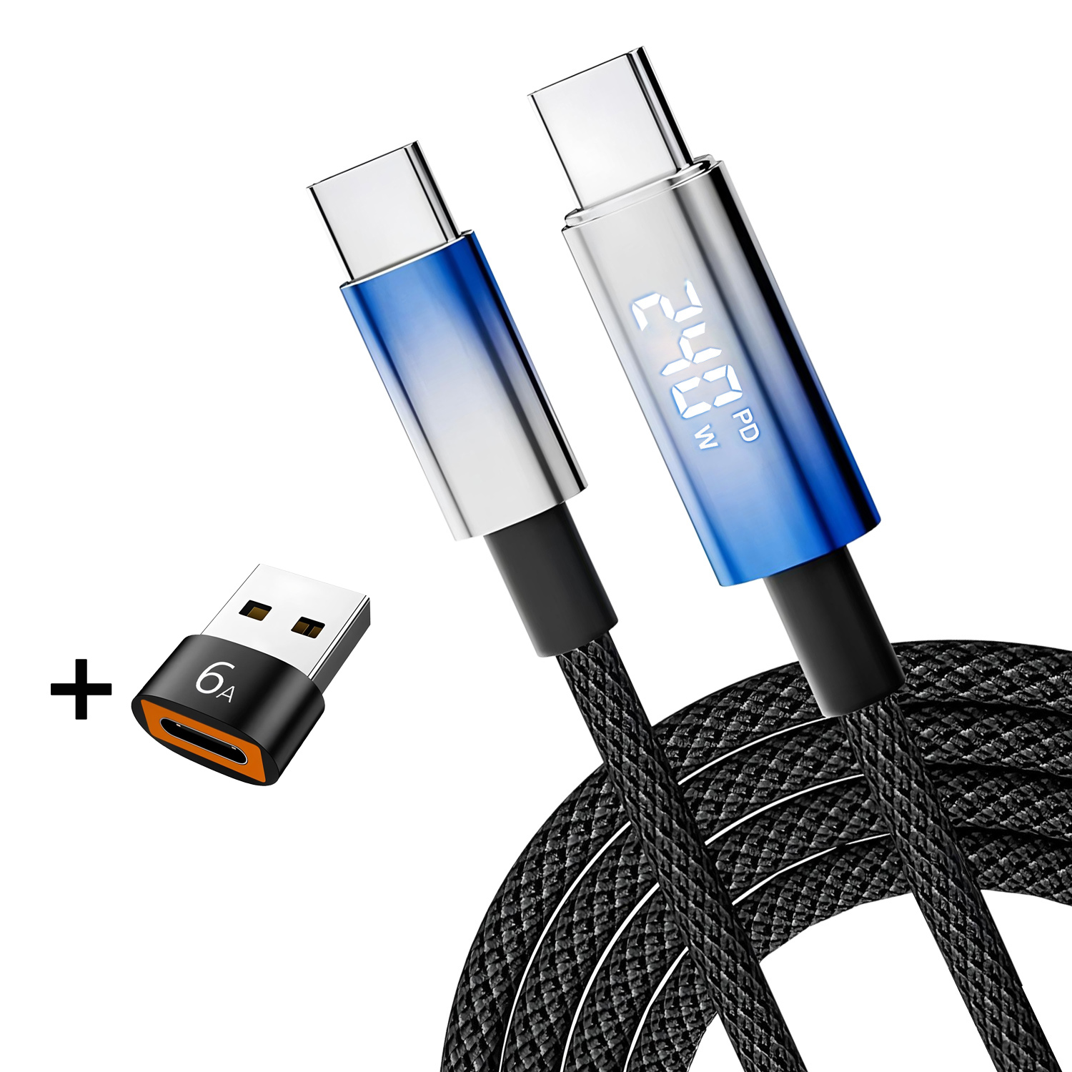 Cáp USB C sang USB C, Sạc nhanh, cho iPhone 17 Series, Samsung Galaxy S25 S24 Ultra, v.v. Hỗ trợ sạc