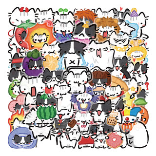 Kitty 250 Chiếc Mèo Meme Dán Retro Trong Suốt Y2K Trung Tâm Thẩm Mỹ Miếng Dán Anime Lãng Mạn 80 Nghệ Thuật Ngộ nghĩnh Mát Deacl Gói Bưu Thiếp Trang Trí Vali DIY Hành Lý Đảng Quà Tặng