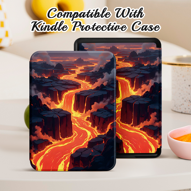 Bao da Auto Wake/Sleep cho Kindle Gen 11, Kindle Paperwhite, viền bọc toàn bộ, quà tặng phổ thông ch