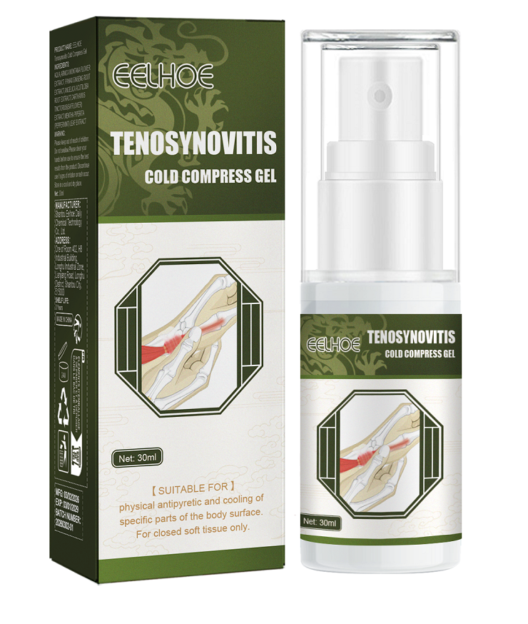 Xịt Gel Làm Mát Chuyên Nghiệp cho Viêm Cân Bàn Tay với Arnica, Nhân Sâm & Đương Quy | Giảm Đau & Giả