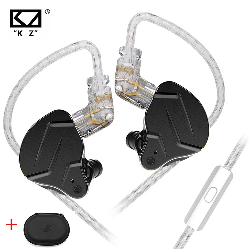 Tai nghe nhét tai KZ ZSN Pro X 1BA+1DD Hybrid Driver kèm túi đựng tai nghe KZ
