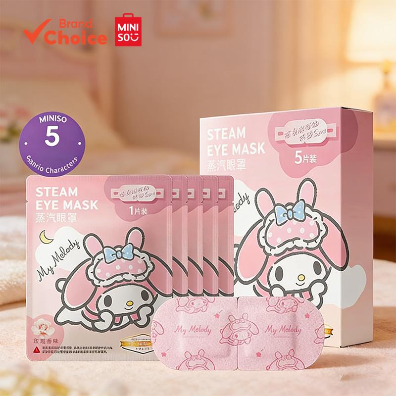 MINISO  Sanrio - Mặt nạ mắt thư giãn (My Melody) 18.5cm × 8cm