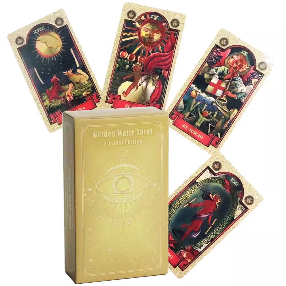 Bộ bài Tarot Tây Ban Nha cho người mới bắt đầu, Quà tặng, Bói toán tiệc tùng, Trò chơi bàn & Trò chơ