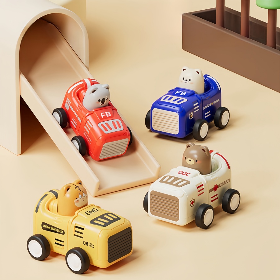 Xe Cảnh Sát Đồ Chơi Mini Cho Bé