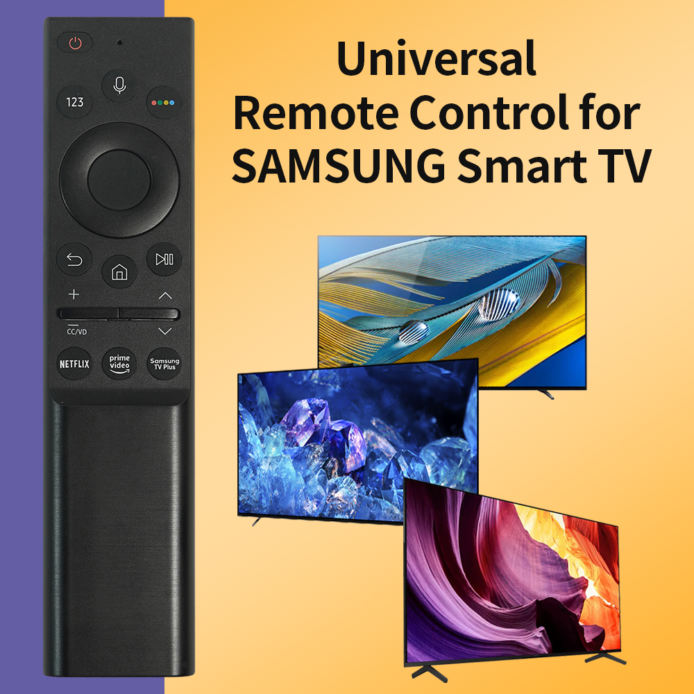 BN59-01363A Điều khiển từ xa bằng giọng nói tương thích với TV Samsung Smart QLED 4K 8K UHD/Crystal 