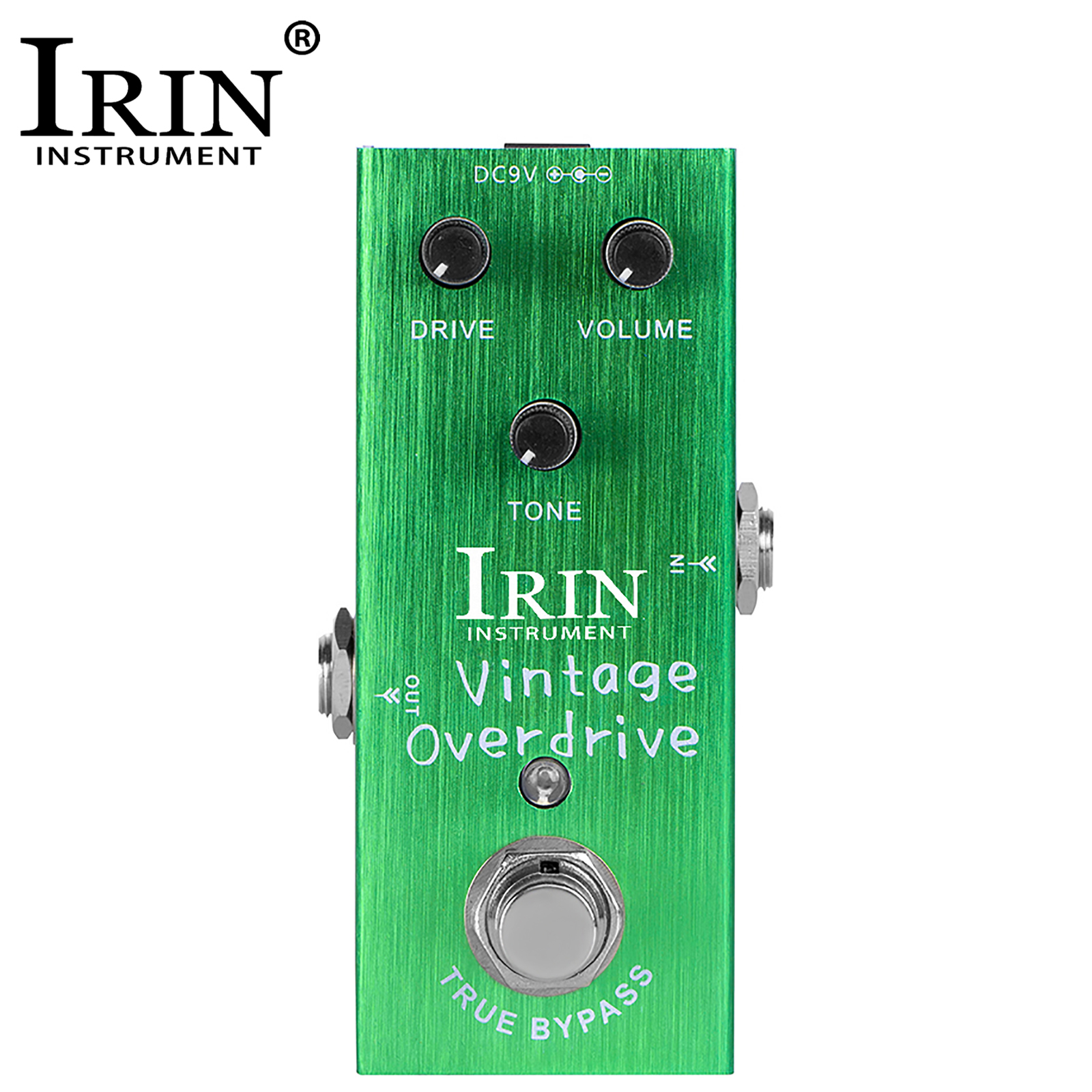 Bàn đạp hiệu ứng Guitar overdrive cổ điển IRIN AN-01 với hiệu ứng overdrive cổ điển & True Bypass