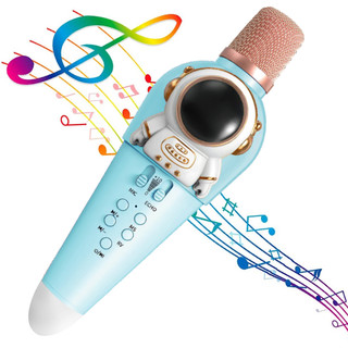  Micro Karaoke Bluetooth Không Dây: Mic Hát Karaoke Cho Người Lớn Và Trẻ Em - Quà Sinh Nhật Tuyệt Vời Cho Bé Gái Và Bé Trai - Màu Xanh Dương