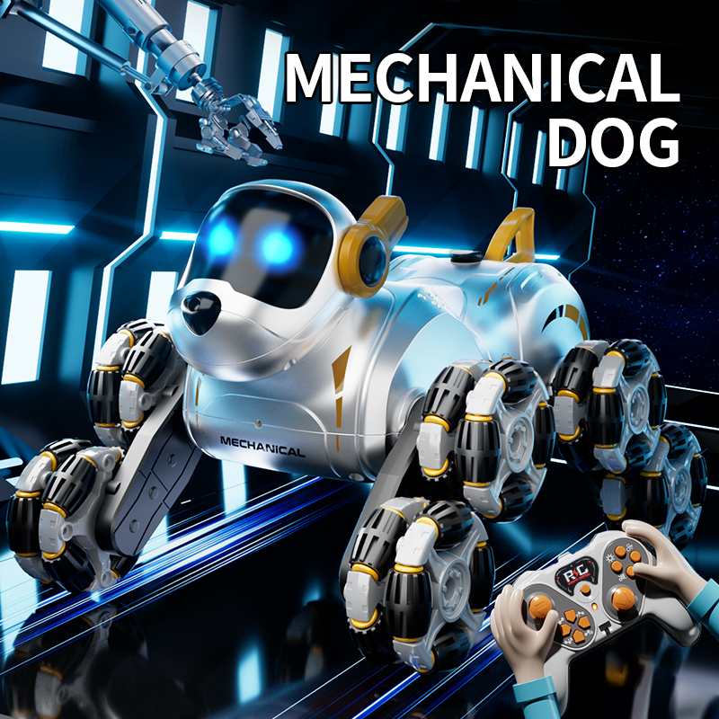 Đồ chơi chó đóng thế RC tám bánh thông minh