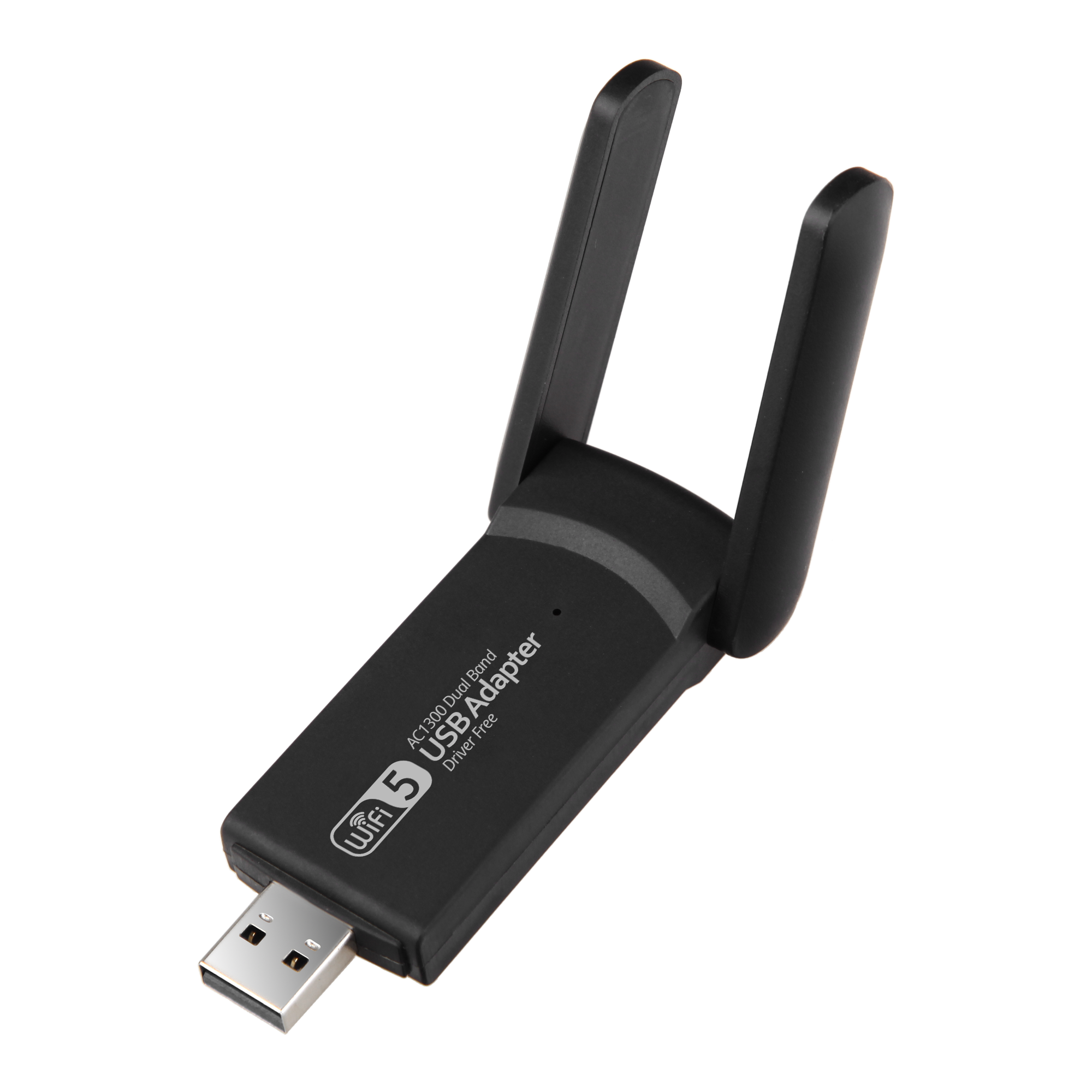 Bộ chuyển đổi USB WiFi băng tần kép AC1300 1300Mbps cho máy tính Windows