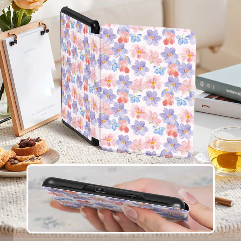 Vỏ nhẹ in họa tiết cho Kindle Gen 10, Kindle Gen 11, trong suốt, quà tặng sinh nhật