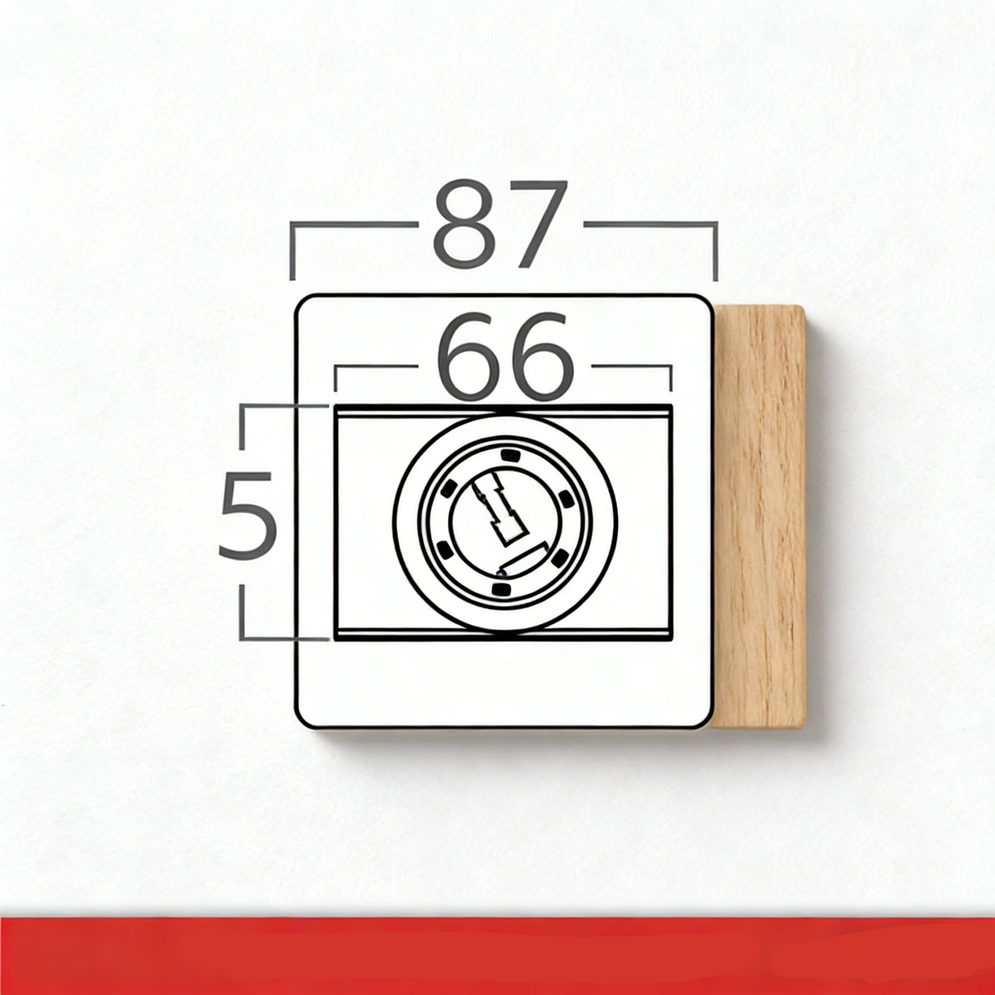 Model M3N-E27 Đèn E27 Giá Đỡ Đèn Nổi