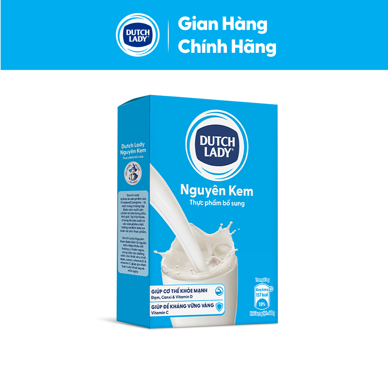 Dutch Lady Nguyên Kem Hộp Giấy 400G | BigBuy360 - bigbuy360.vn