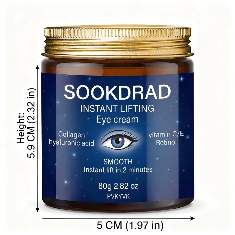 Kem Dưỡng Mắt Buổi Sáng, Collagen + Retinol, Nâng Cơ Tức Thì, 80g, Fresh Start