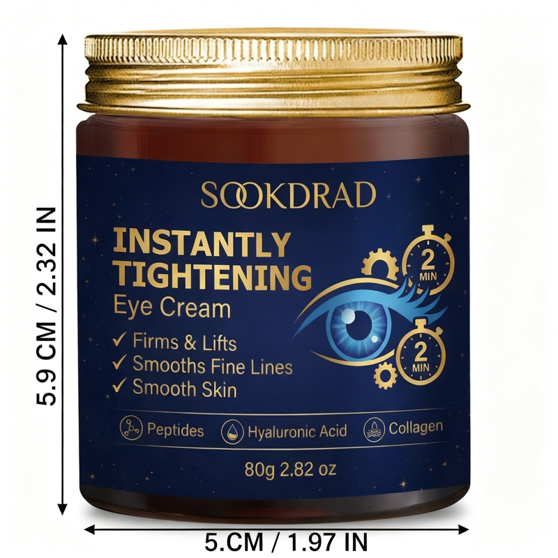 Kem dưỡng mắt cấp nước, Collagen + HA, Săn chắc tức thì, Peptide, 80g, Mọi loại da