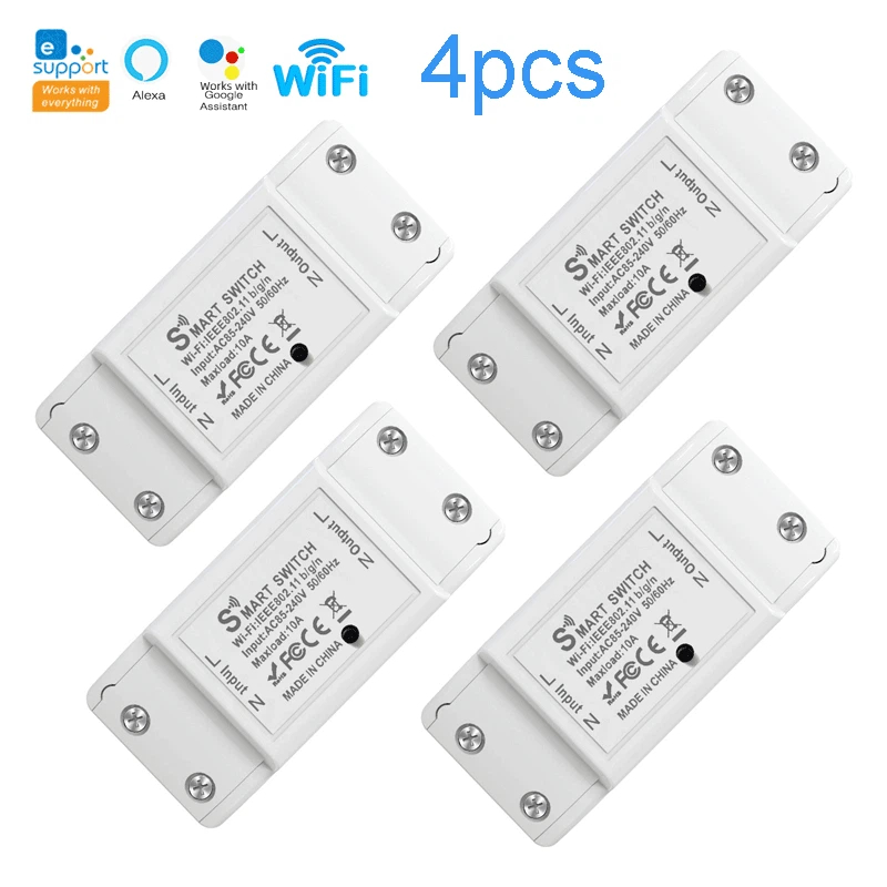 Điều khiển từ xa không dây cho aptomat không cần đấu dây. Phụ kiện thông minh Ewelink cho nâng cấp n