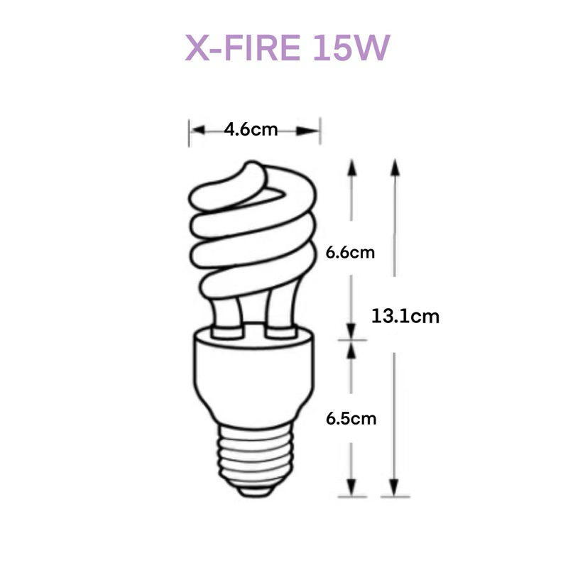 Đèn tiết kiệm năng lượng xoắn ốc 15W E27 nhỏ gọn và đèn trắng loại chữ U 2700K